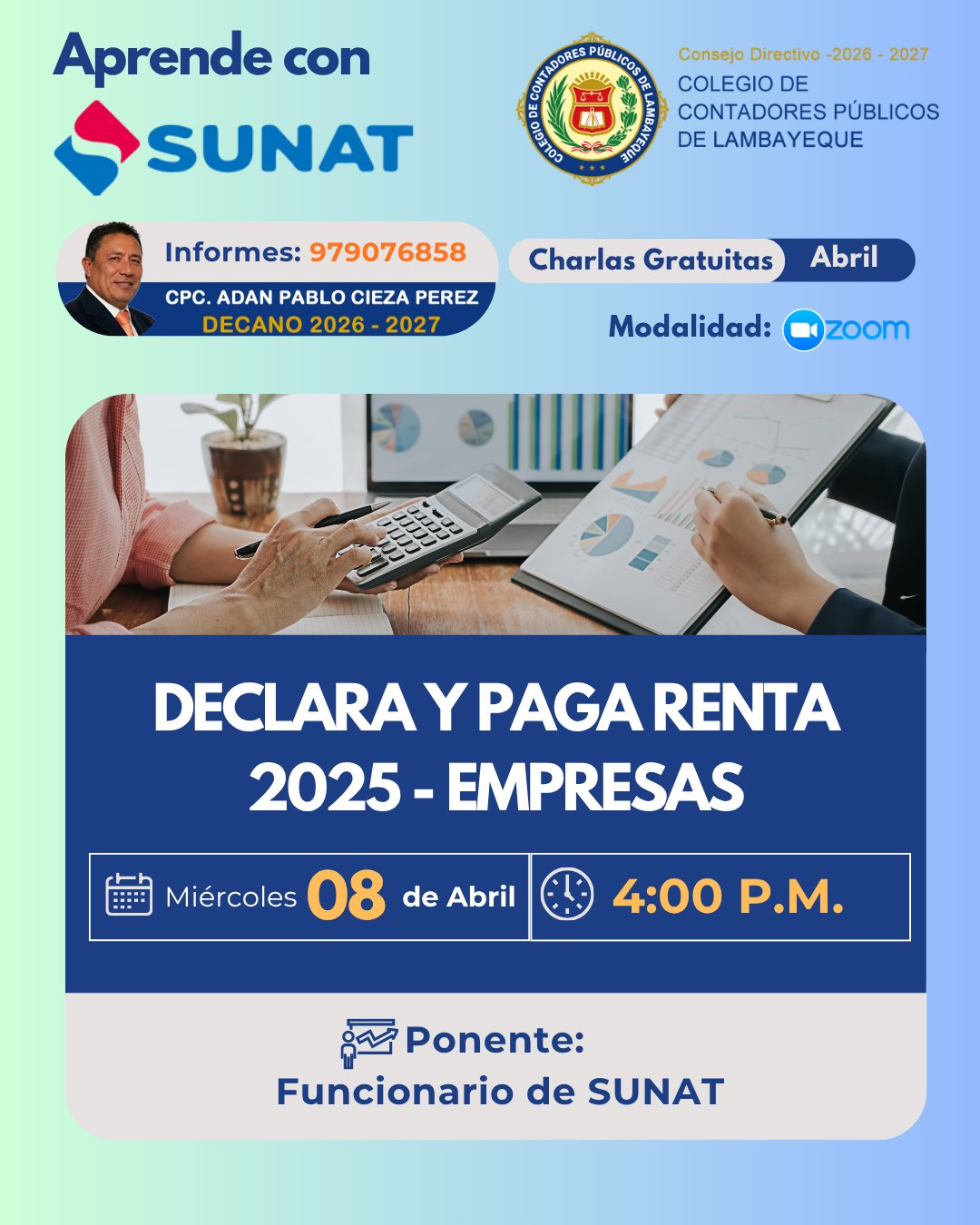 Declara y paga Renta 2025 - Empresas