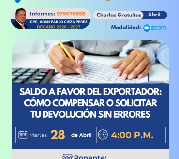 Saldo a favor del exportador cómo compensar o solicitar tu devolución sin errores.