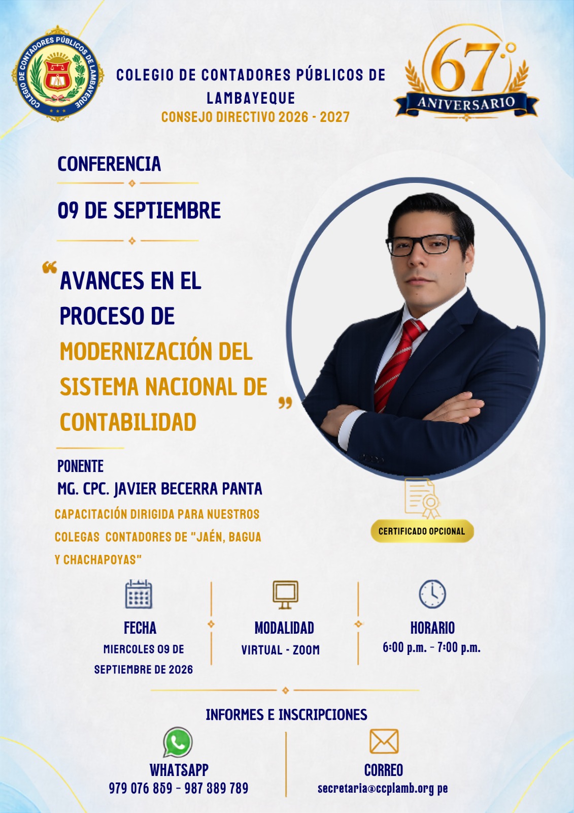 Avances en el proceso de modernización del Sistema Nacional de Contabilidad
